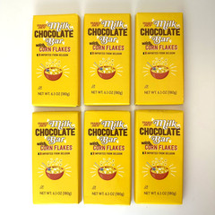 6 Pack Trader Joe’s Milk Chocolate Bar with Corn Flakes 6.3 oz Each