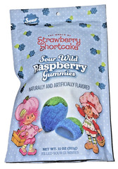 Strawberry Shortcake Candy Sour Wild Raspberry Flavored Filled Gummies 11 oz YUM
