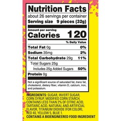 SOUR PATCH KIDS Watermelon Soft & Chewy 28.8 Ounce (Pack of 1), Multicolor