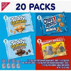 Fun Shapes Cookies and Crackers Variety Pack – 20oz/20ct