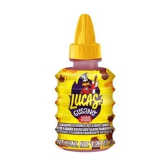 Lucas Gusano Tamarind Flavored Liquid Spicy Candy – 10 Pieces Pack 12.6 oz