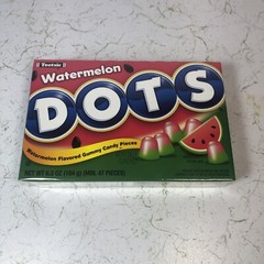 10 PACK * Tootsie WATERMELON DOTS 6.5 oz Fruit Flavored Gummy Drops FREE SHIP!!!