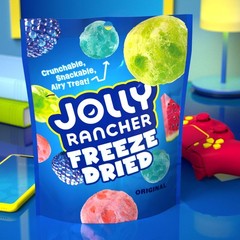 Jolly Rancher Freeze Dried Fruit Flavored Candy 3.1 Ounce Assorted Snacks