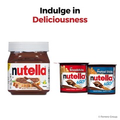 Nutella Biscuits 20 Count Resealable Bag Creamy Hazelnut Cookies 9.7 Ounces