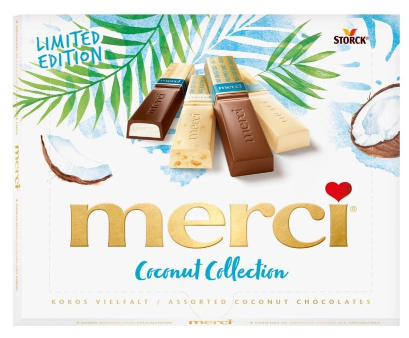 Storck Merci – COCONUT Assorted Chocolates 250g / 8.8oz