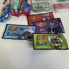 Disney Candy Lot Villain Pez Jelly Bean Mints EXPIRED