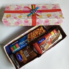 Milk Chocolate Bar Candy Christmas Valentine Deco Party Wedding Gifts Box 5 Pcs