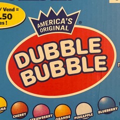 New Dubble Bubble Bubble Gum Balls 1 Inch Gumballs 850 count 15 lbs Bulk Vending
