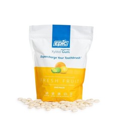 100% Xylitol Fresh Fruit Chewing Gum – Sugar Free, Aspartame Free Dental Gum …