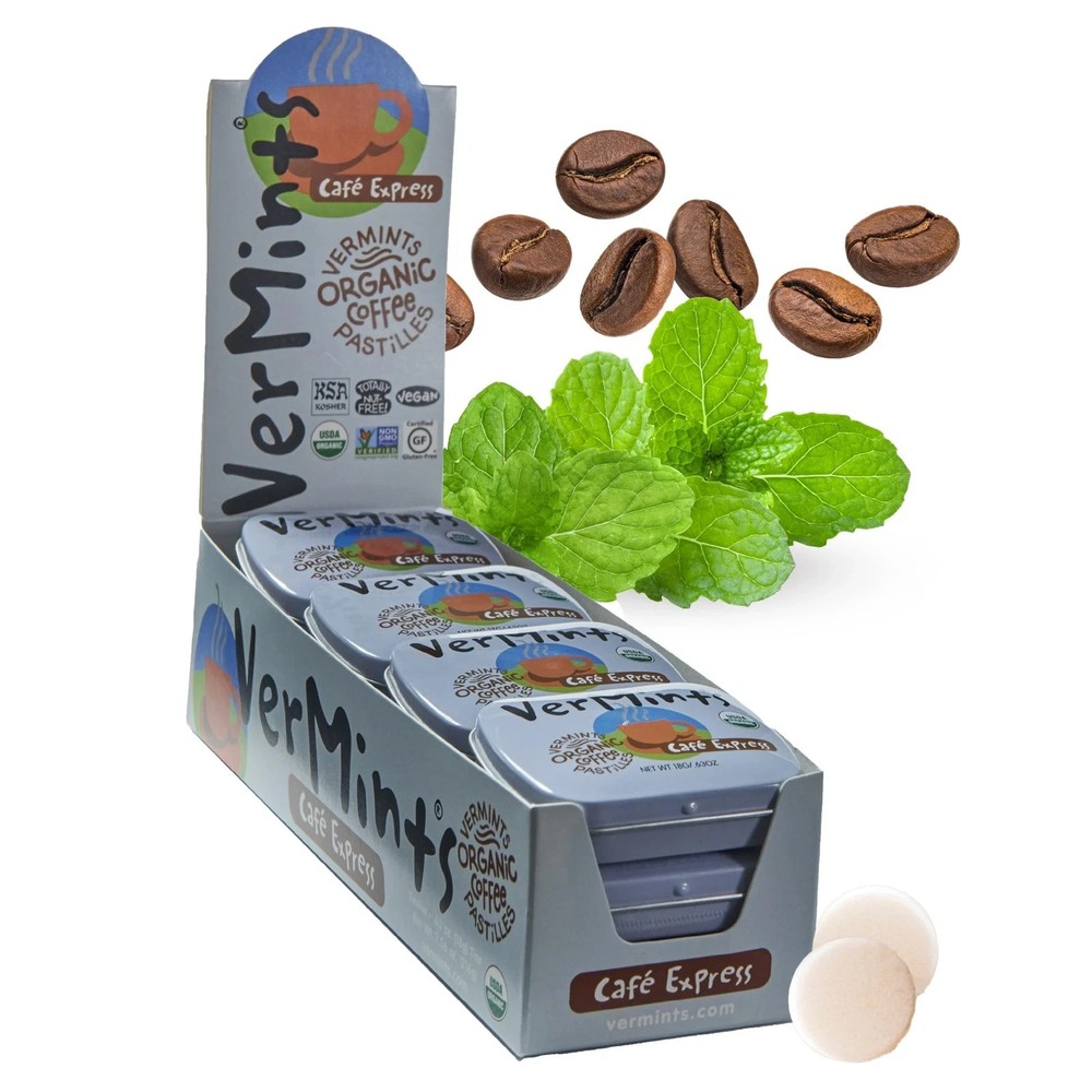 VerMints Organic Breath Mints Café Express – Real Ingredients, Lasting Coffee…