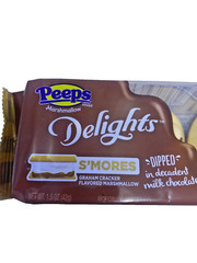 Peeps Brand Delights S’MORES Dipped In Milk Chocolate Graham Cracker Flavored