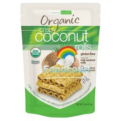 Tropical Fields Organic Crispy Coconut Rolls 11 oz