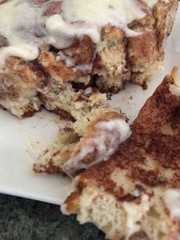 HomemadeGooey Cinnamon Buns with choice of Cream Cheese or Butter Cream Filling