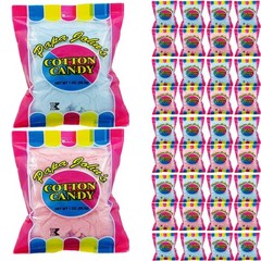 Cotton Candy Blue Pink Party Flavors 1oz Bag (36-Pack) – Birthday Treats
