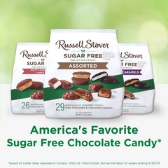Sugar Free Assorted Chocolate Candy 15.7 oz Bag with Stevia Candy Favorites
