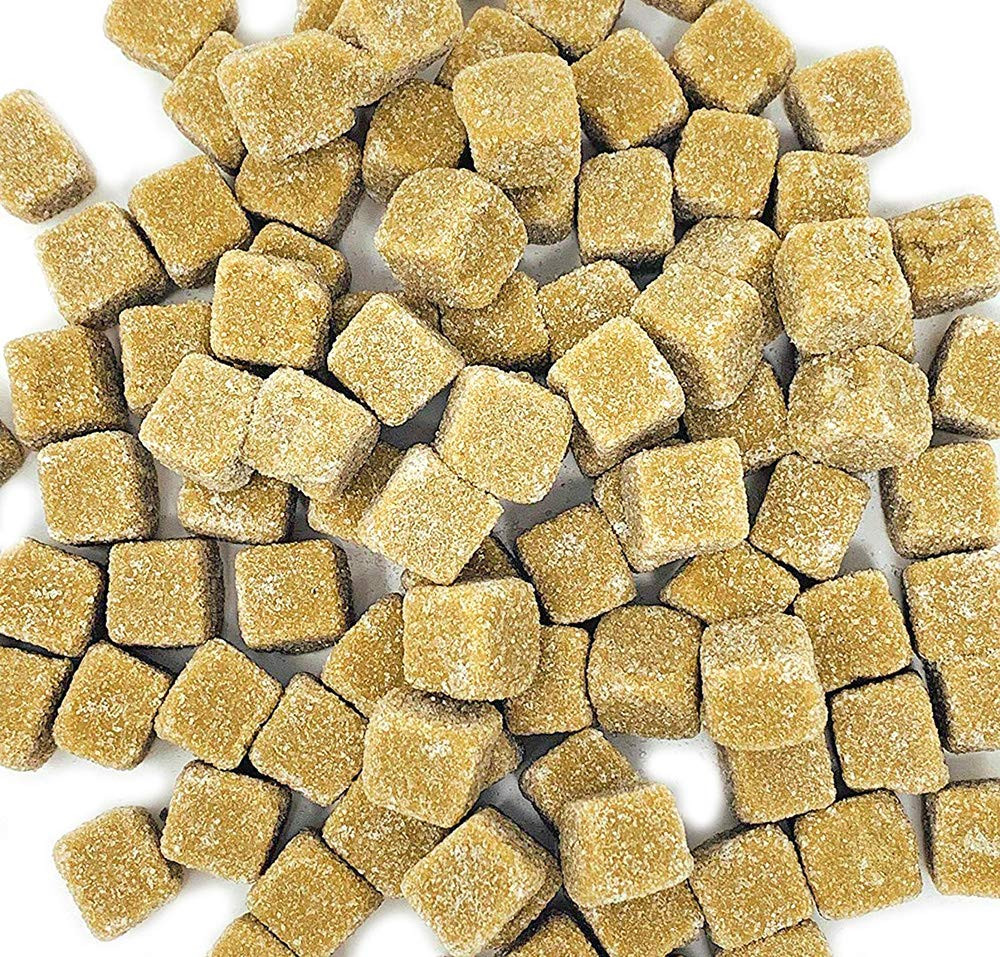 SweetGourmet Griotten Soft Salt Salmiak Liquorice Cubes Licorice Candy 1 Pound