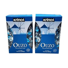 Krinos Ouzo Candy – Greek Favorite – Licorice Flavored Treat – Delicious Hard Ca