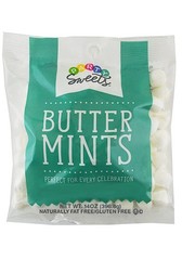 Luxurious White Buttermints, 14 Ounce Bag – Approximately 100 Chewy Pieces
