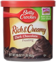 Betty Crocker Rich & Creamy Frosting – Hershey’s Triple Chocolate Fudge Chip …