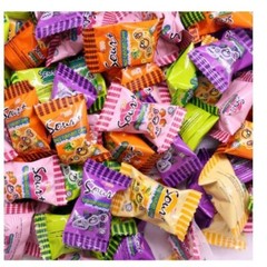Lot 100 Sweet Sour Gummy Candy Refreshing Orange 100g