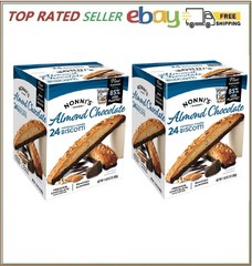 2 pack Nonni’s Almond Chocolate Biscotti, 24 ct. (Total 48 count) FREE shipping