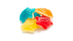 Gummy Jelly Turtles, 2.2 Lb (35.2 Oz), Fruity Flavors, Colorful, Soft & Chewy, T