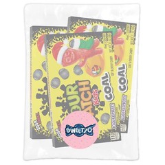 SOUR PATCH KIDS Holiday Coal Sour Candy Pack of 3 Gummy Treats 3.1oz Each