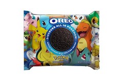 Sealed Brand New Oreo Pack Pokémon Chocolate Sandwich Cookie