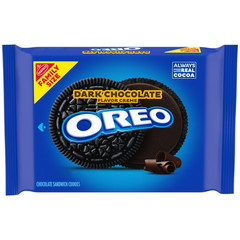 OREO Dark Chocolate Creme Sandwich Cookies 17 oz Family Size Pack