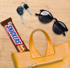 SNICKERS Full Size Milk Chocolate Candy Bars, 48-Count Box