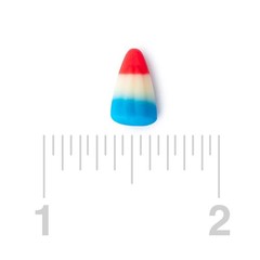 Bayside Candy Patriotic Jelly Raspberry Lemonade Candy Corn – Red, White & Blue