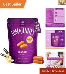 Individually Wrapped Sugar Free Caramel – Guilt-Free Keto Treats 2.9oz