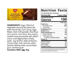 Schar – Gluten Free Sch’nacks, Shelf Stable Cream Filled Snack Cakes – 10 Pack
