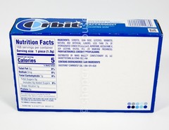 Wrigley’s Orbit PEPPERMINT Sugar Free Gum Value 12 pks 14 sticks pack 10/05/2026