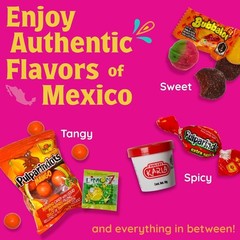 Mexican Candy Variety Pack 2 lbs | Imported Mexican Snacks – Candy Box Spicy …
