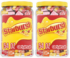 2 pack Starburst Original Fruity Chewy Candy, 54 oz. FREE shipping