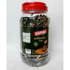 Kopiko Real Coffee Candy in 1 Jar 900g 28.2 Oz Bulk 300 pcs Halal Ori Version