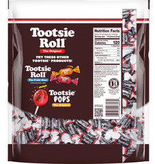 Tootsie Roll Midgees 400 Pc 43.1 oz Chocolate Candy Peanut Gluten Free.