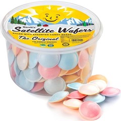 Satellite Wafers: 100 Count Tub of Assorted Candy Beads – Gluten Free