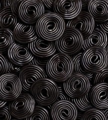 Black Licorice Wheels Candy 1 lb Bulk Bag Soft Chewy Gourmet Spirals Classic …