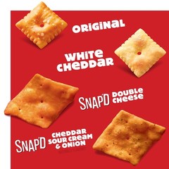 Cheez-It Cheese Crackers Baked Snack Crackers Lunch Snacks Variety Pack 42 Packs