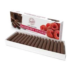 Sweet’s Candy Milk Chocolate Raspberry Sticks – 10.5 oz