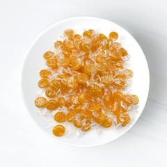 Butterscotch Hard Candy – 2LB Bag of Individually Wrapped Butter Scotch Bulk Can