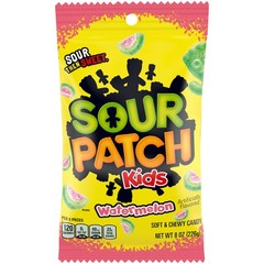 Sour Kids Watermelon, 8 Ounce Bags (Pack of 2)