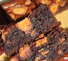 🍫 Made Fresh To Order Homemade Fudge Brownies (Choose Flavor) 9Ct🍫