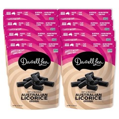 Soft & Chewy Australian Licorice – 7 Ounce Pack of 8, Non-GMO & Palm Oil Free