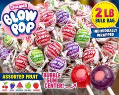 Charms Assorted Blow Pop Lollipops 2 Lb Bulk Family Pack