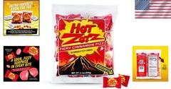 Fizzy Sour Candy Bulk – 46 Count Fiery Cinnamon Retro Treats for All Occasions