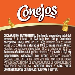 CHOCOLATES CON LECHE CONEJOS TURIN / Vitrolero 600g