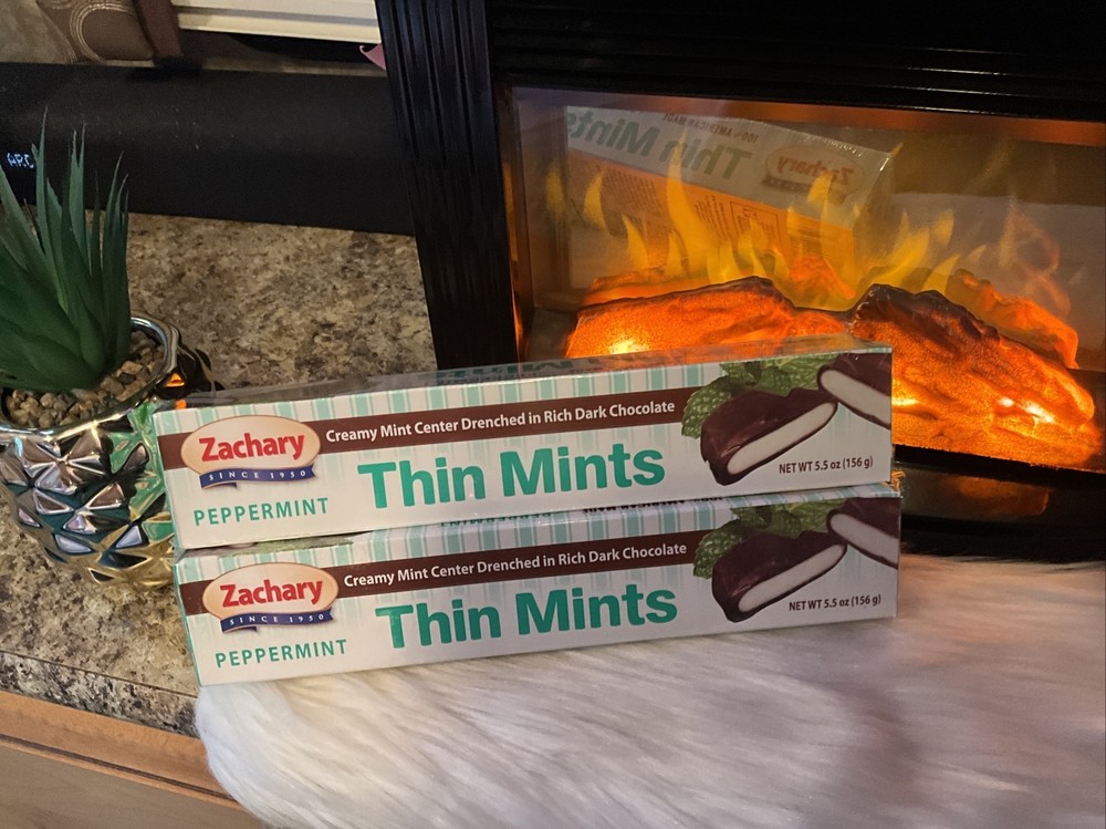 2-pack Thin Mints – Dark Chocolate Covered Peppermint Candy American Made Candy